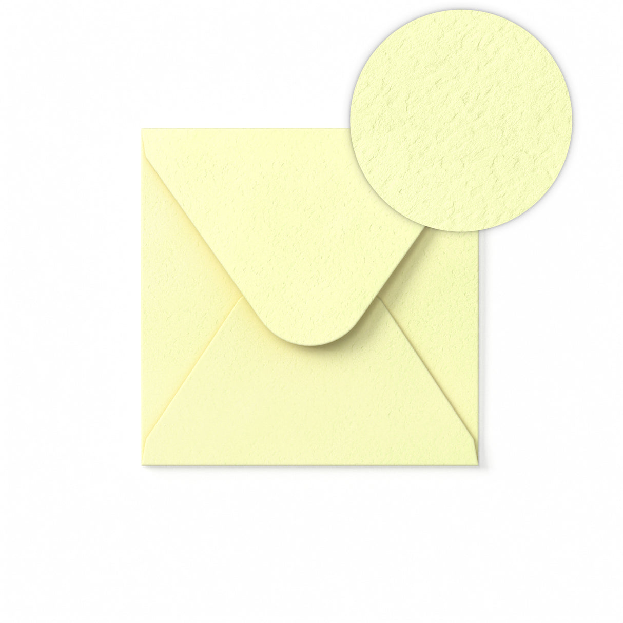 Slonovinová Obálka s Kladívkovým Vzorem 130 x 130 mm