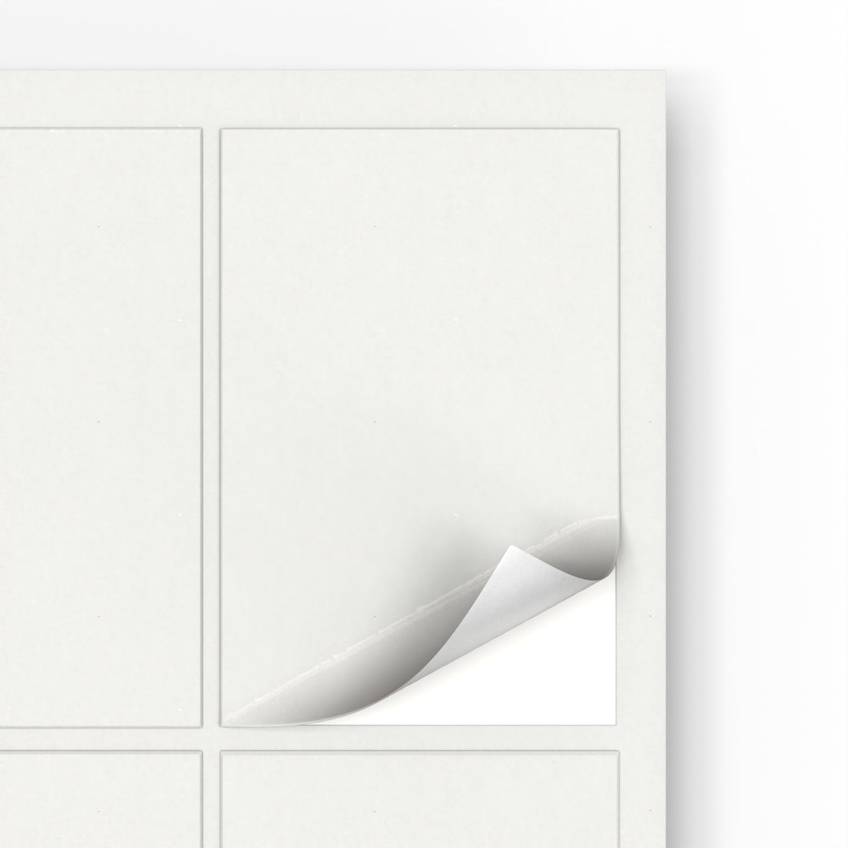 Obdélníkové samolepicí etikety