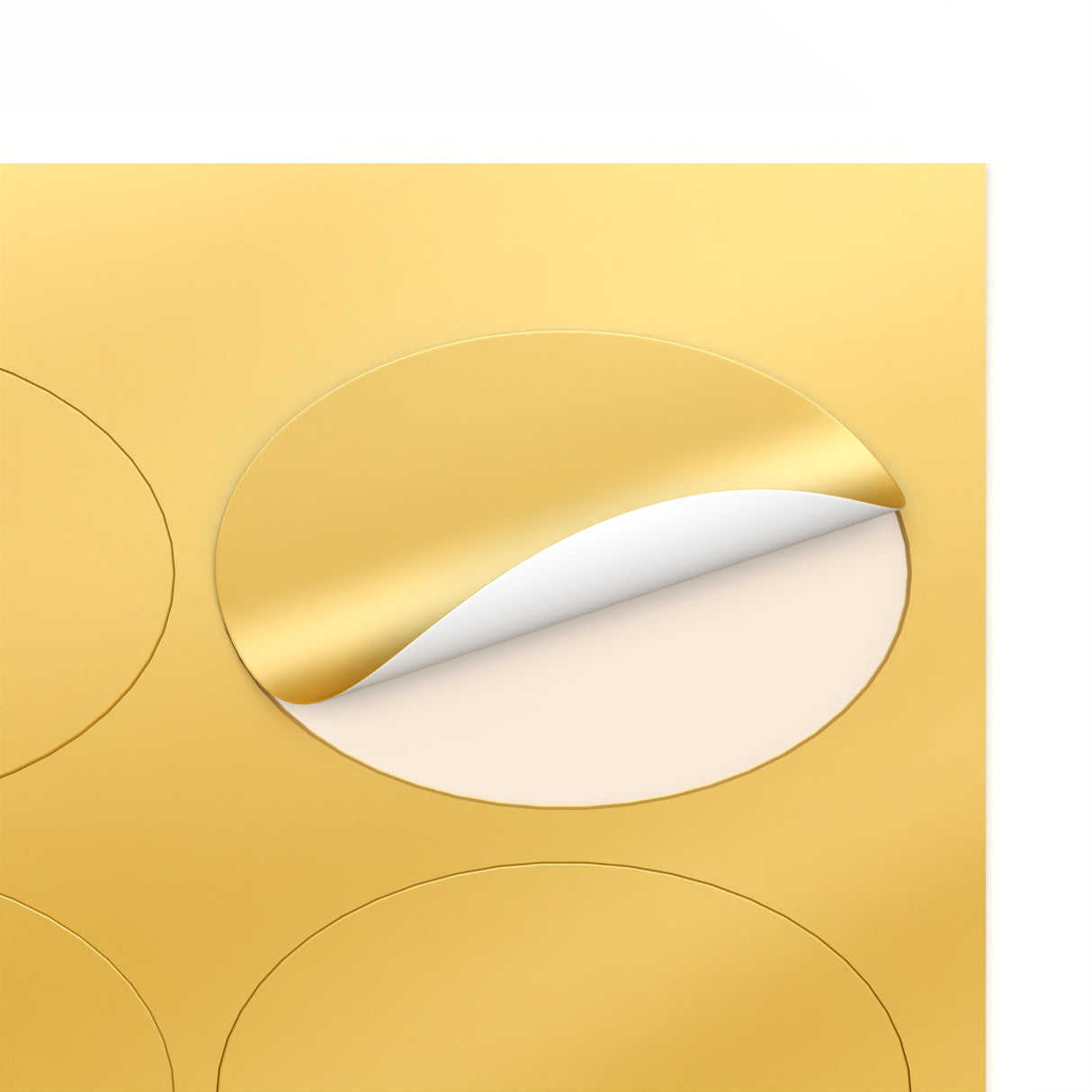 Oválné samolepicí etikety