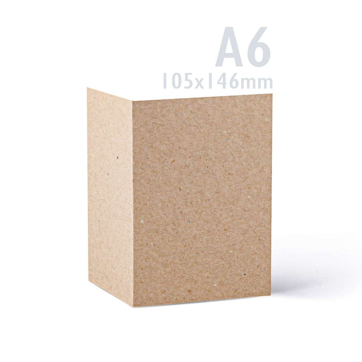 Kraftové karty a obálky - balení