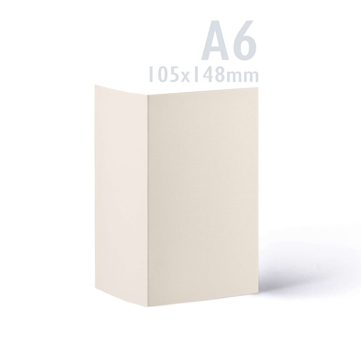 Karty a obálky s lněnou strukturou – balení