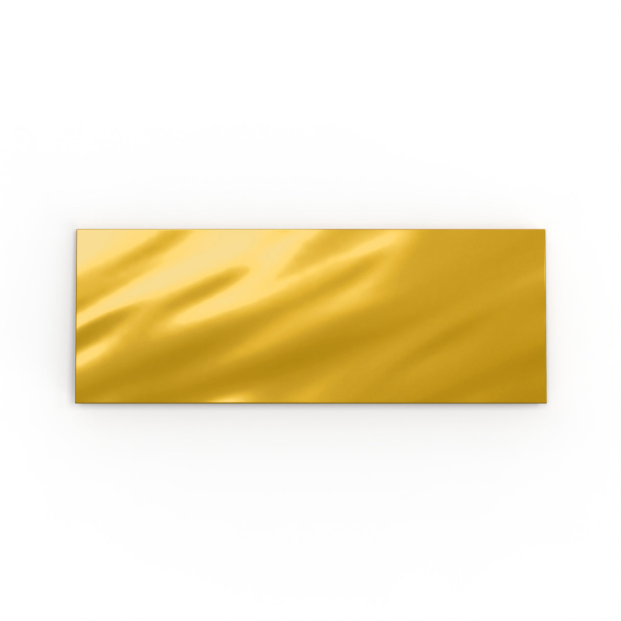 Zlatá metalická obálka 80x215 mm