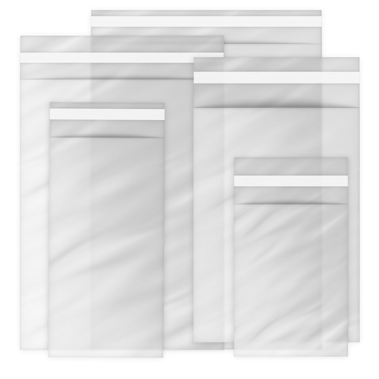 Čiré polyetylenové obálky