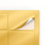 Obdélníkové samolepicí etikety