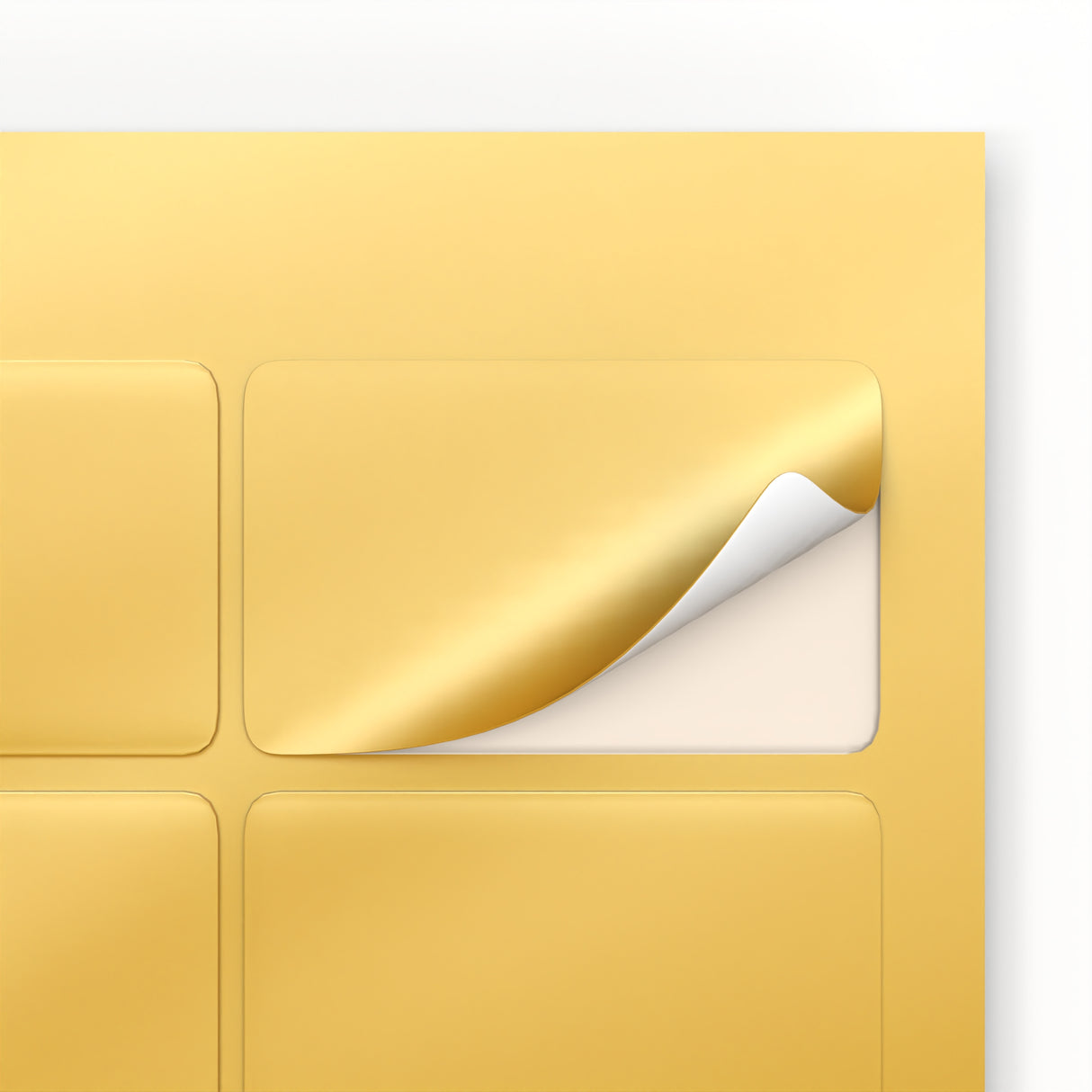 Obdélníkové samolepicí etikety