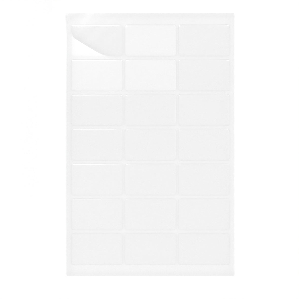 Obdélníkové samolepicí etikety
