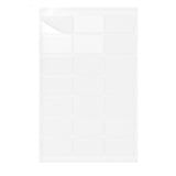 Obdélníkové samolepicí etikety