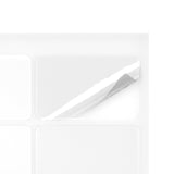 Obdélníkové samolepicí etikety