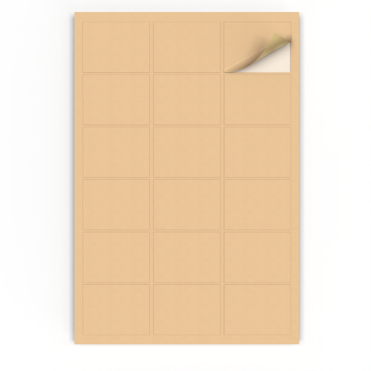 Obdélníkové samolepicí etikety