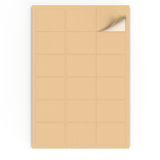 Obdélníkové samolepicí etikety