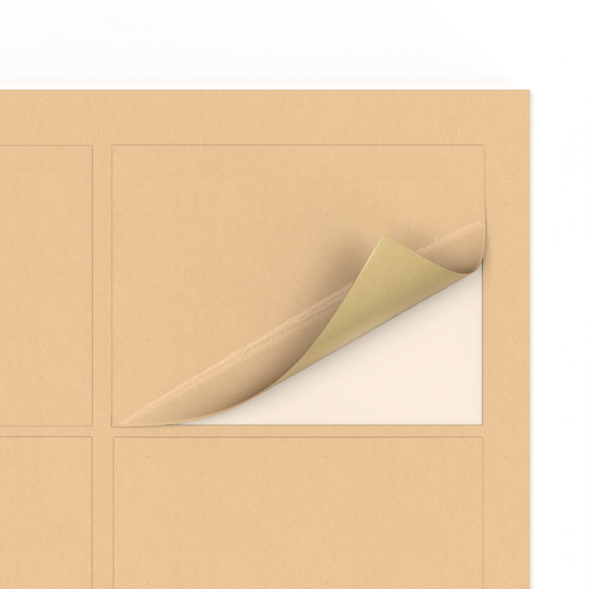 Obdélníkové samolepicí etikety