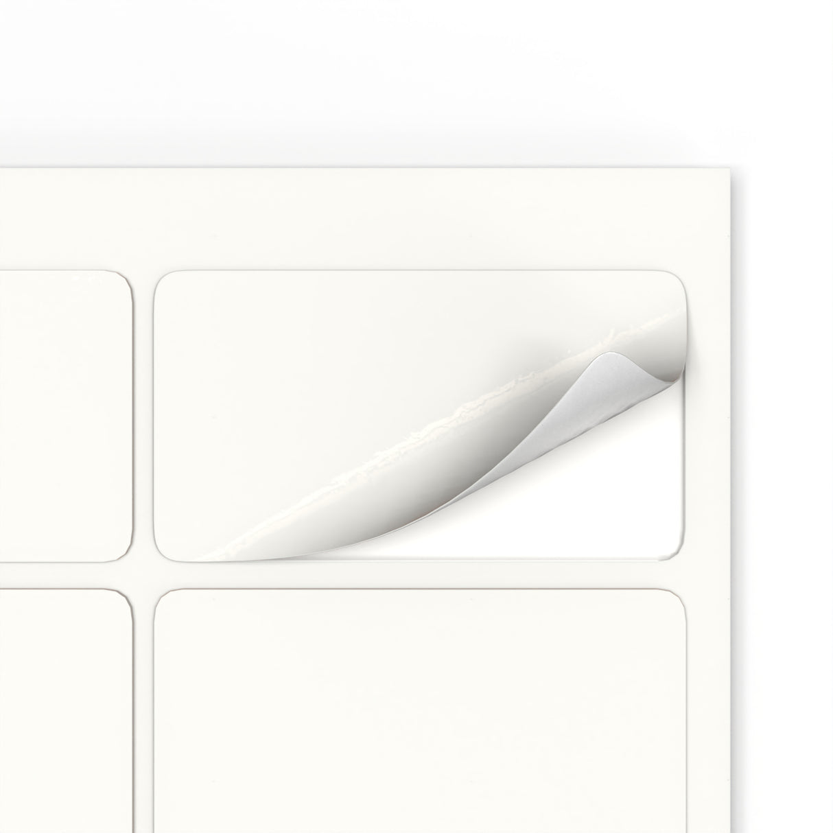 Obdélníkové samolepicí etikety