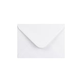 Bílá obálka - Diamantová klopa 121x171 mm