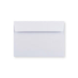 Bílá obálka s rovnou klopou 114x162 mm (C6)