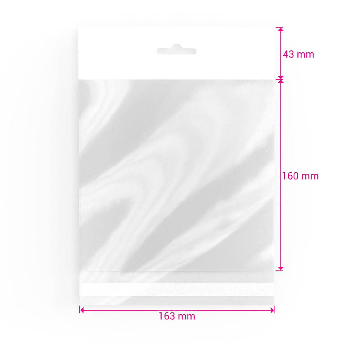 Celofánové sáčky (s držákem) (OPP)