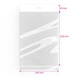 Celofánové sáčky (s držákem) (OPP)