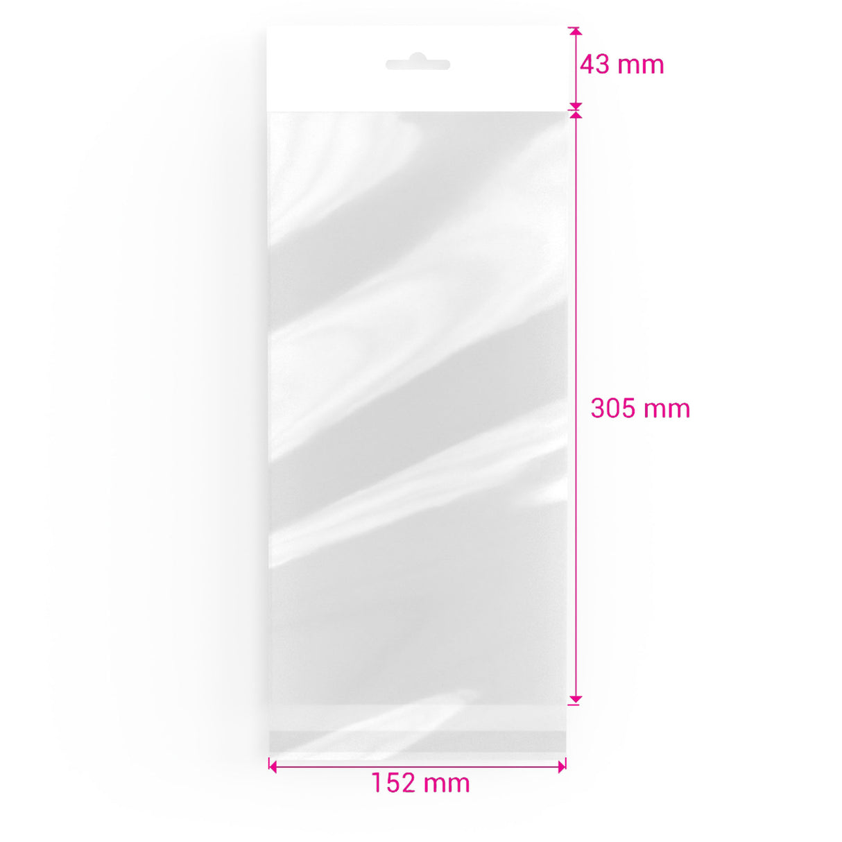 Celofánové sáčky (s držákem) (OPP)