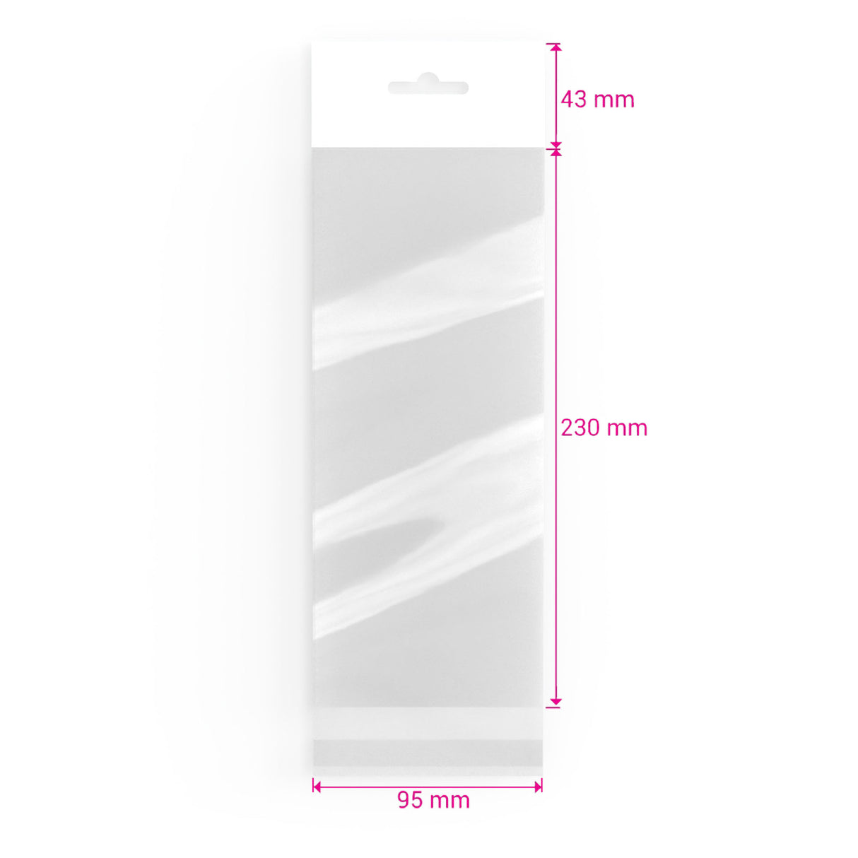 Celofánové sáčky (s držákem) (OPP)