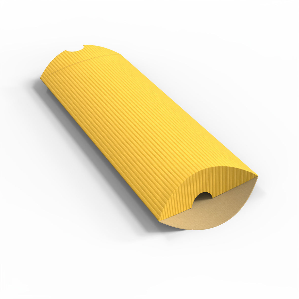 Krabičky ve tvaru polštářku z vlnitého papíru