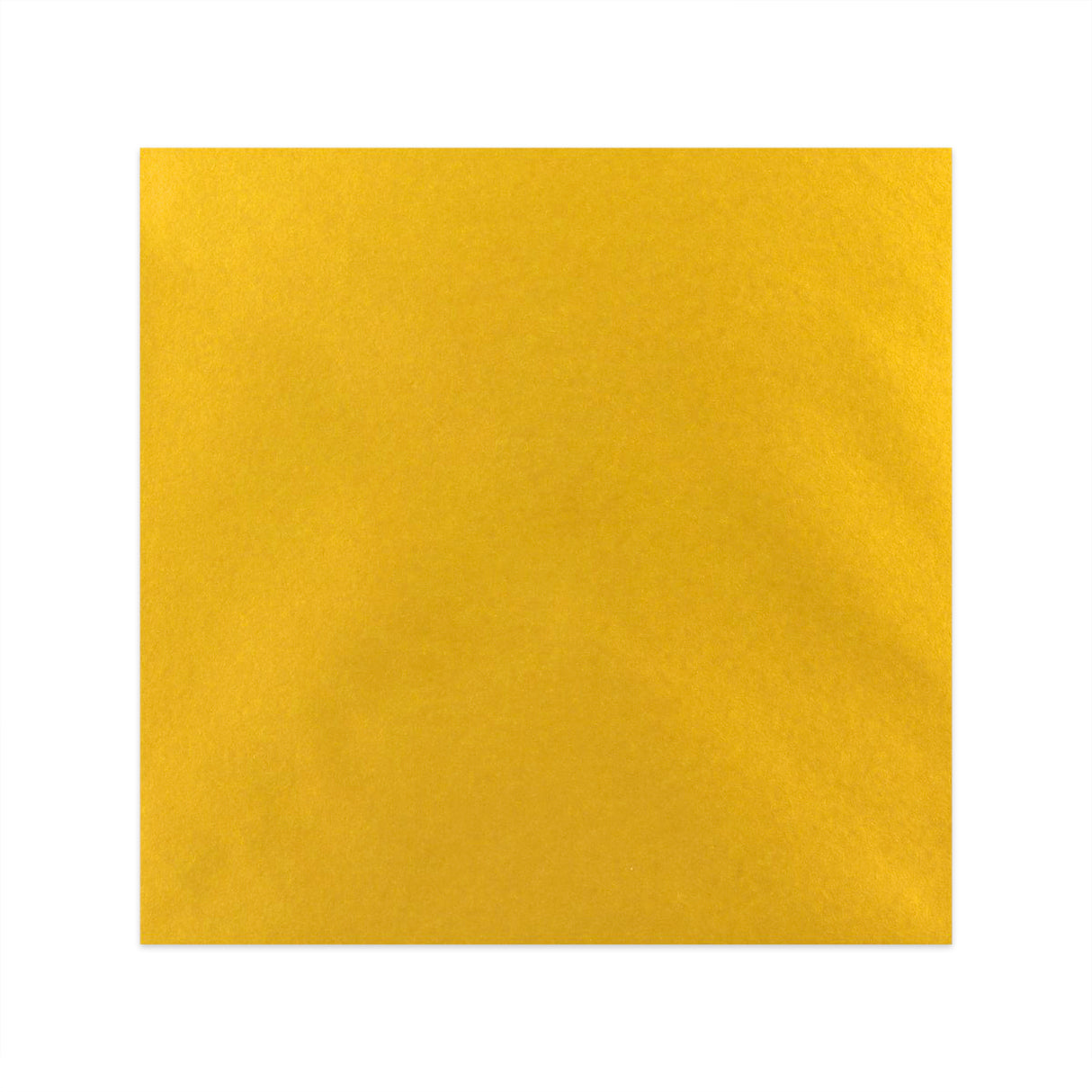 Zlatá metalická obálka 140x140 mm
