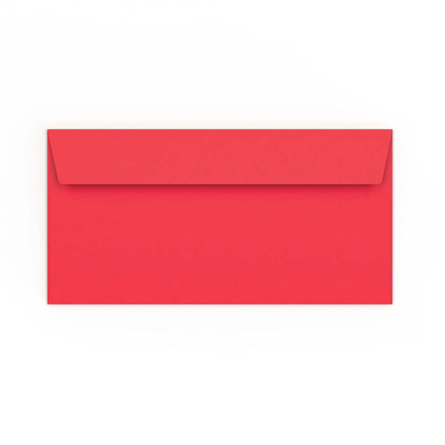 DL Bright Red Envelope (110 x 220mm)