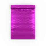 Lesklé metalické bublinkové obálky